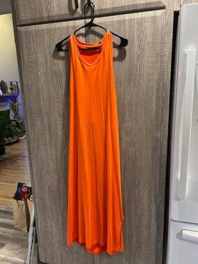 GAP Maxi Tie Open Back Dress